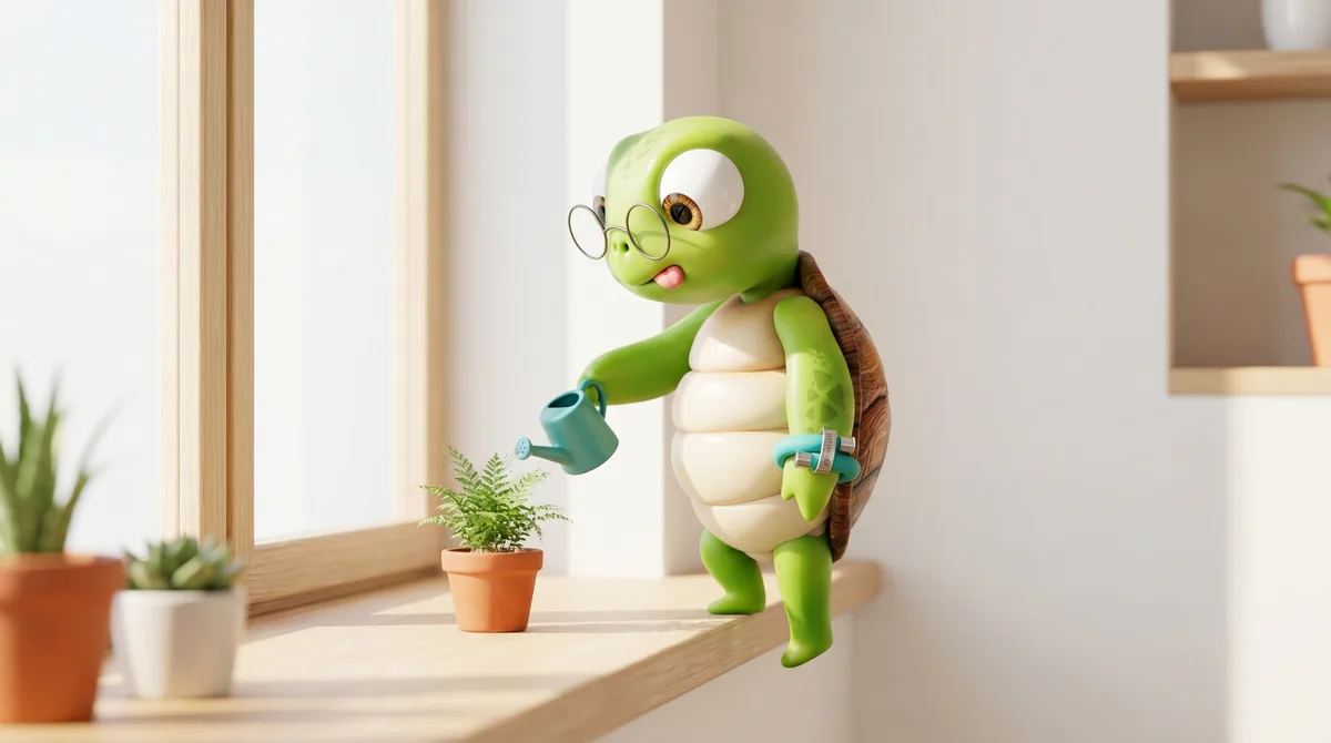 Wris the turtle mascot wearing wristraw