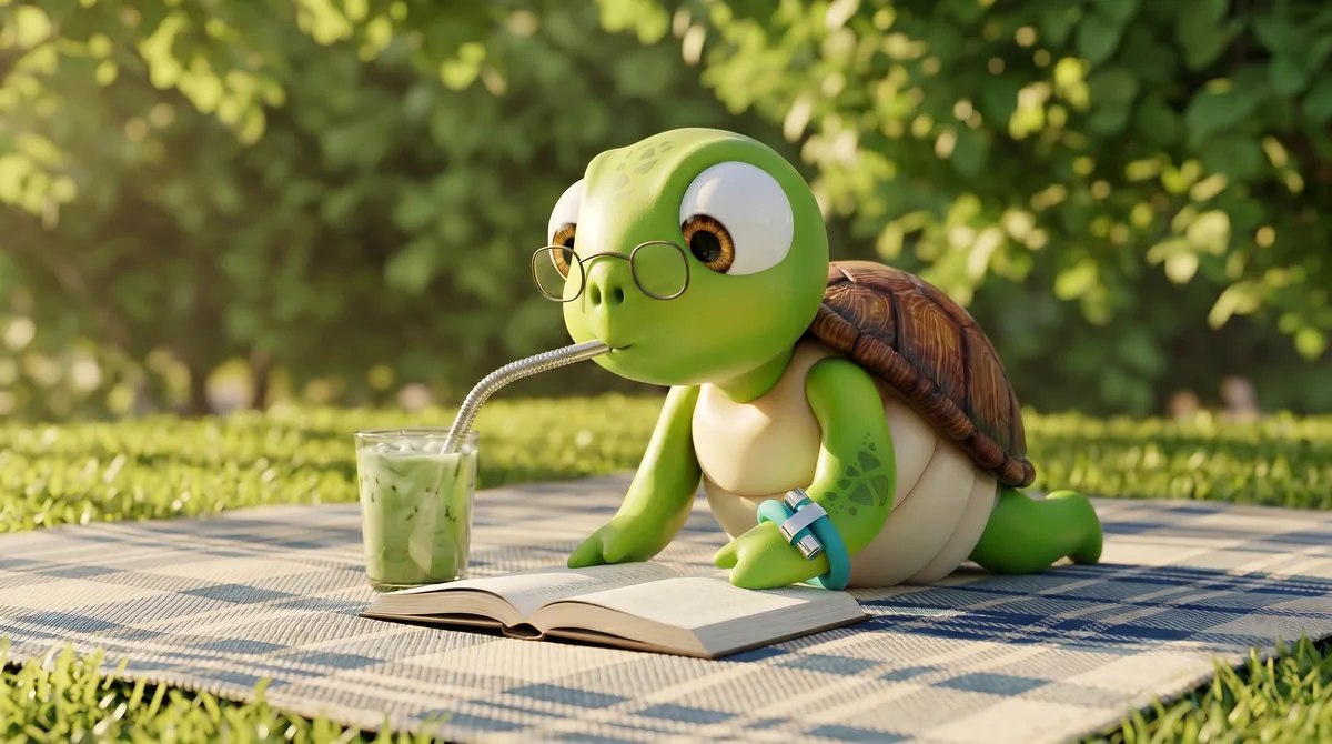 Wris the turtle mascot wearing wristraw